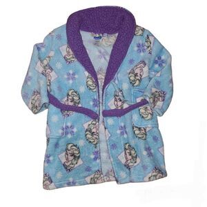 Girl Disney Elsa Robe Size 4T